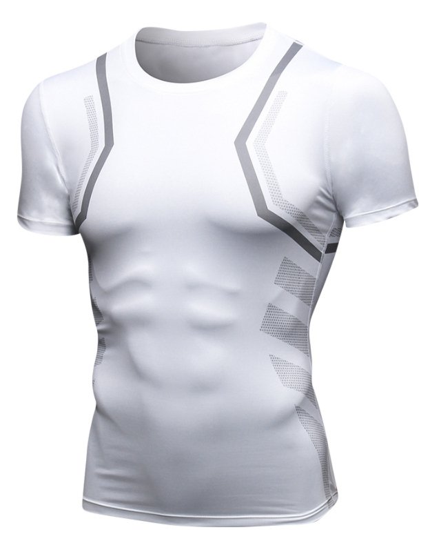 Men's PRO Sports T-Shirt Fitness Running Stretch