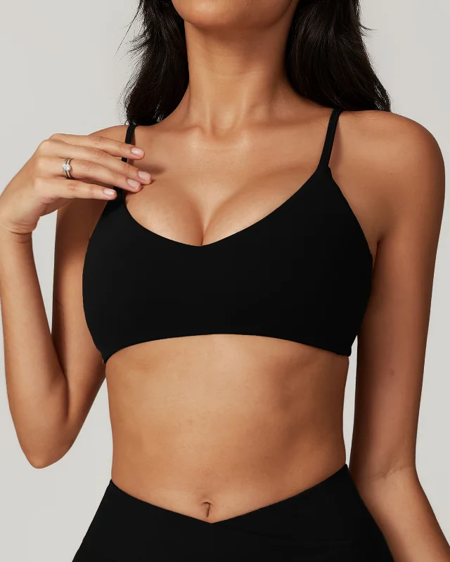 Recycled Quick Dry Crisscross Back Sports Bra
