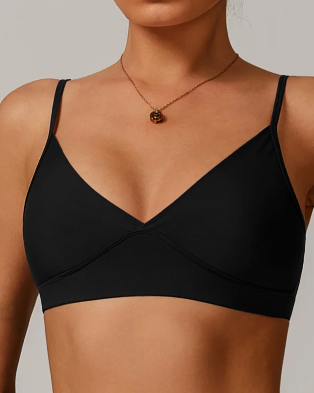 Recycled Fabric Quick Dry Back Sports Bra