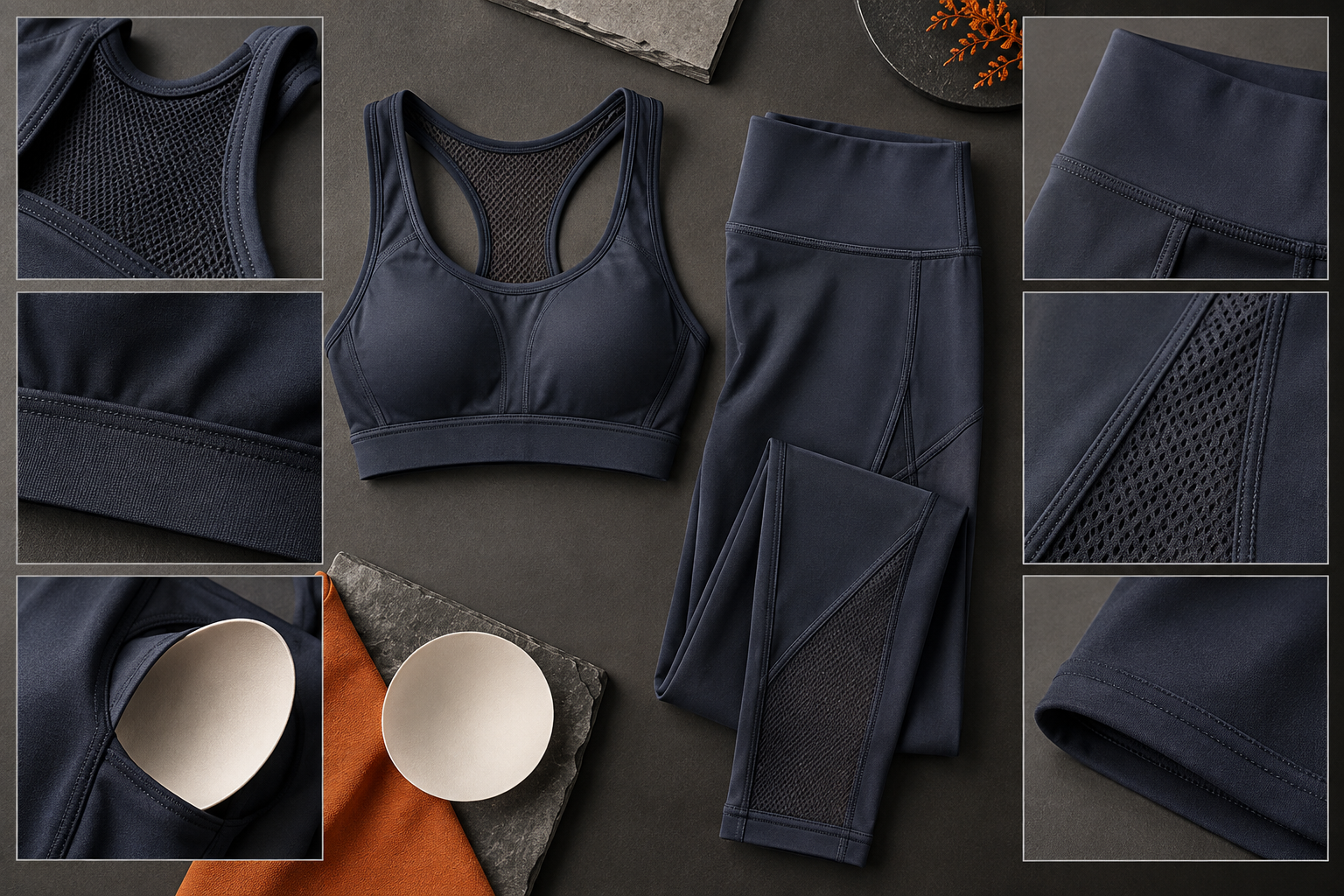 Check fit and coverage on the sample