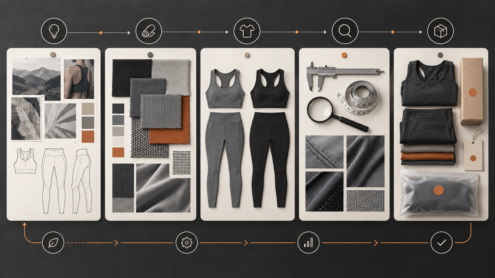 Activewear manufacturer for 200 pcs MOQ private label orders