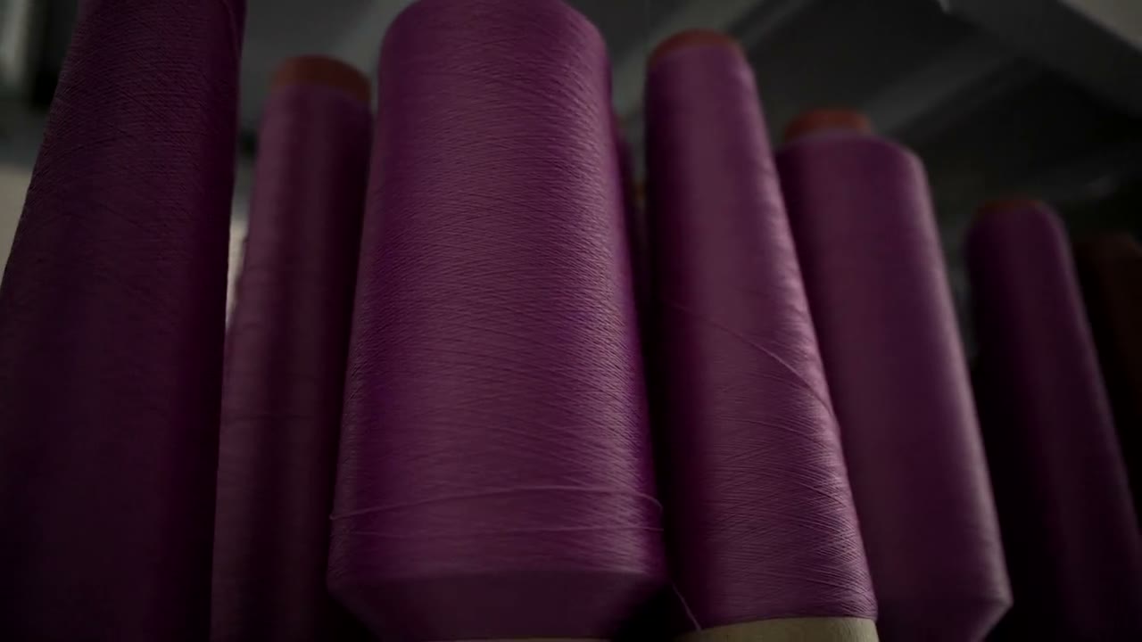 Performance yarns — polyester and nylon dominate activewear fiber use